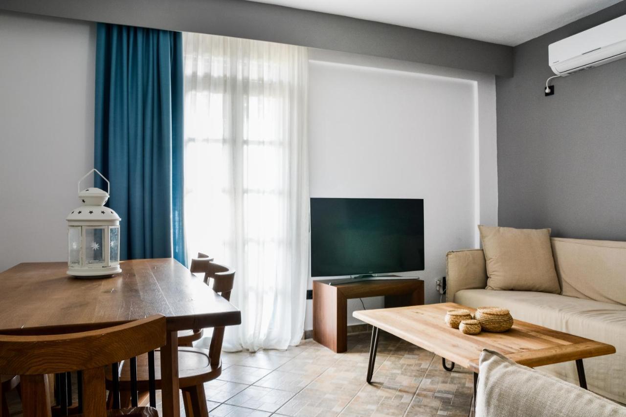 Andros Maisonettes Agios Petros  Luaran gambar