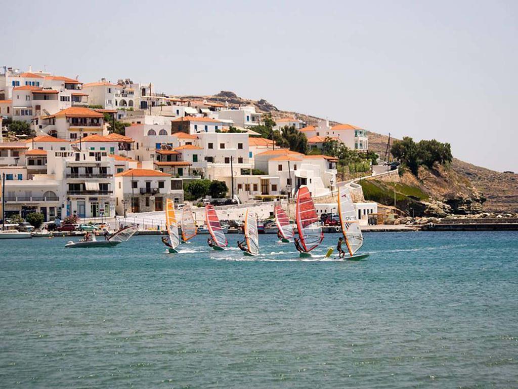 Andros Maisonettes Agios Petros  Luaran gambar
